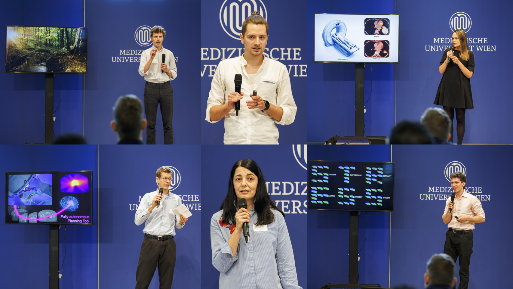 Impressions from the 12 wonderfully presented Spot-light Talks. 