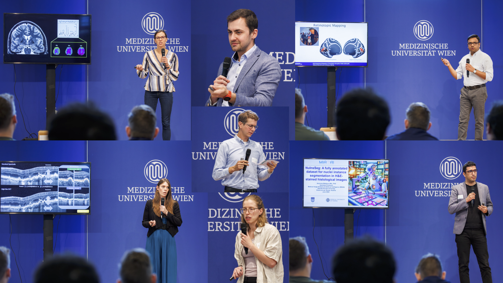 Impressions from the 12 wonderfully presented Spot-light Talks. 